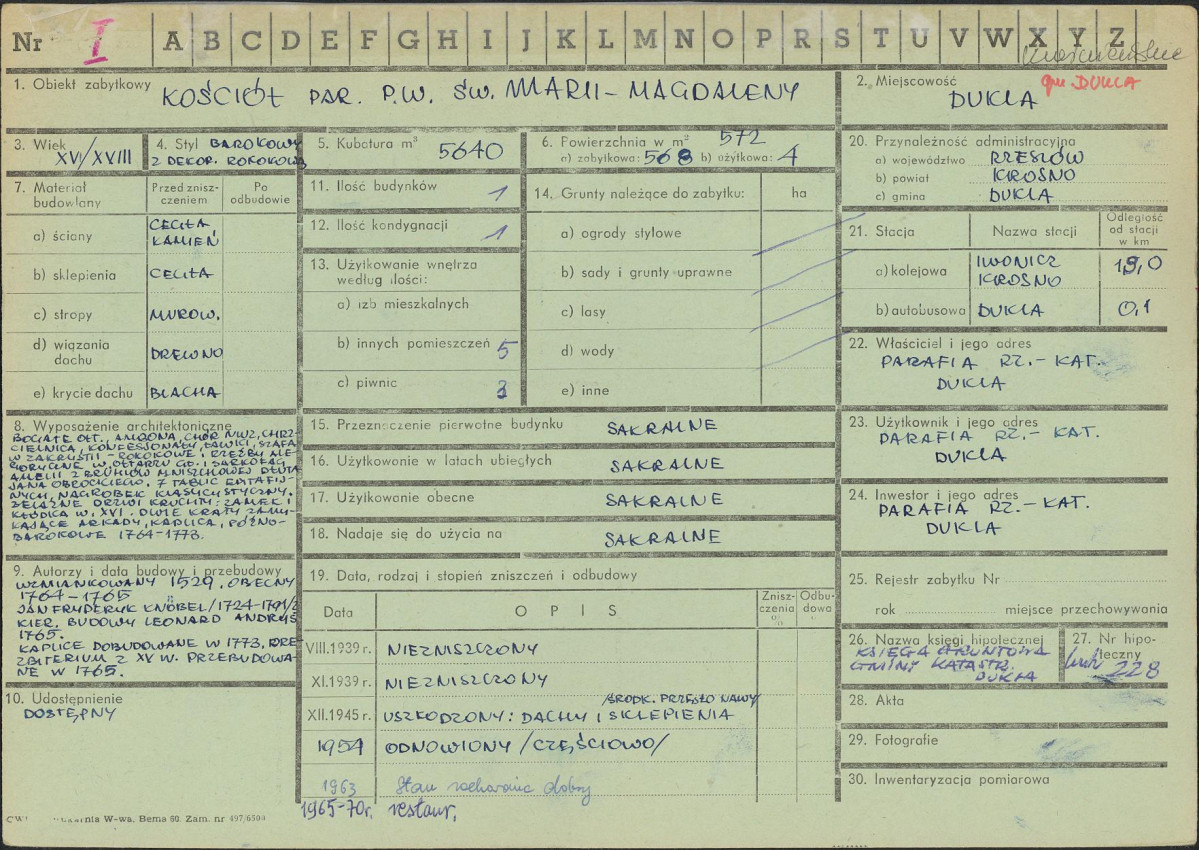 Karta zielona, skan nr 1