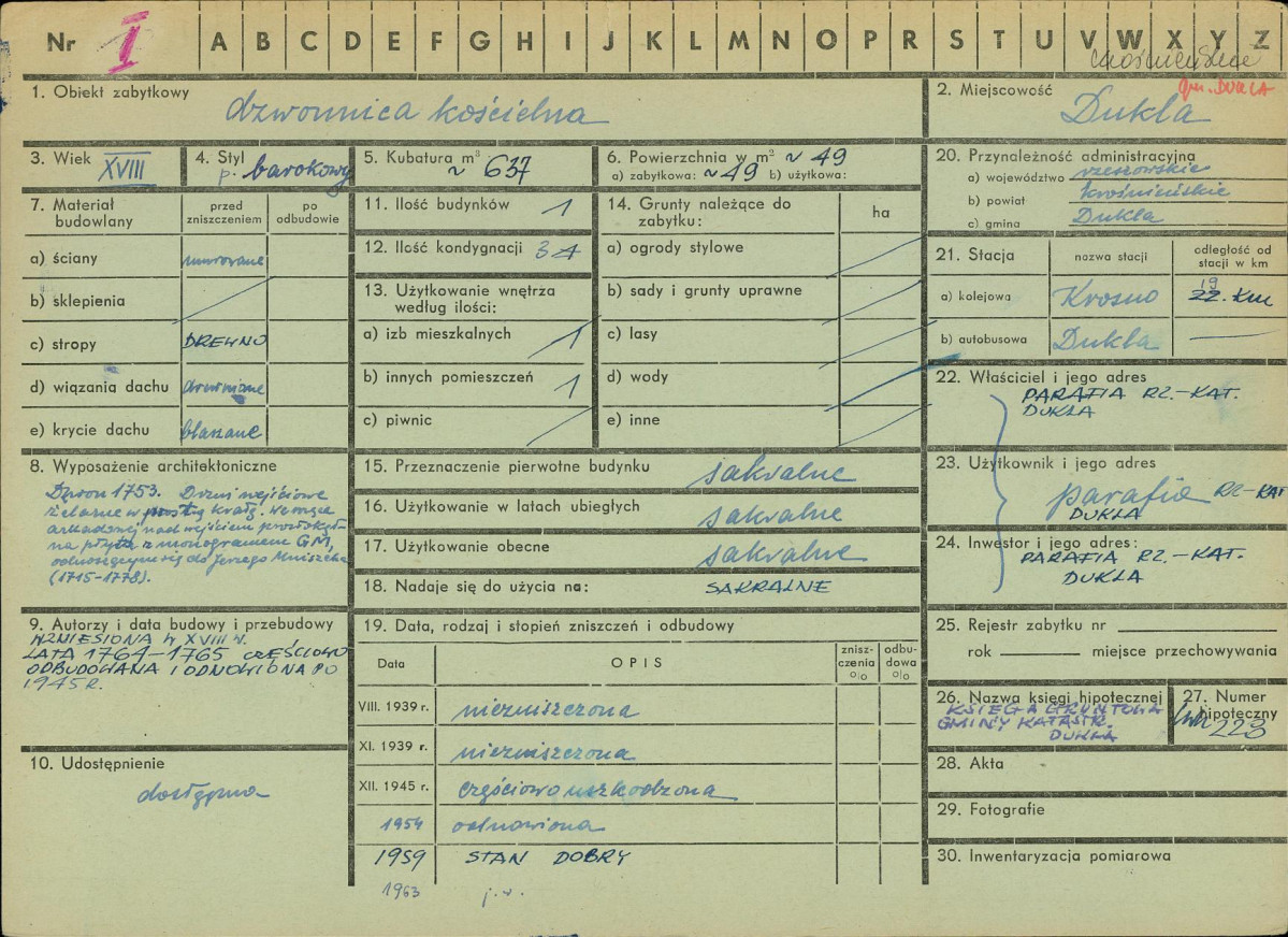 Karta zielona, skan nr 1