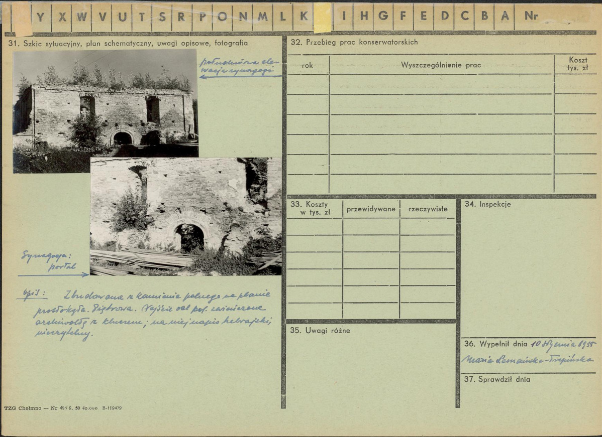 Karta zielona, skan nr 2