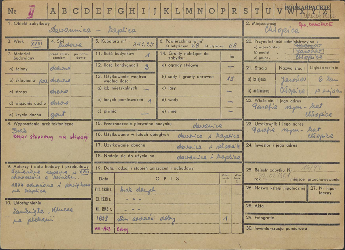 Karta zielona, skan nr 1