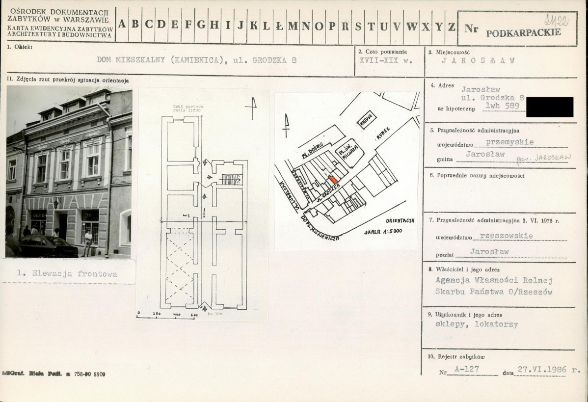 KB - Karta biała, skan nr 1