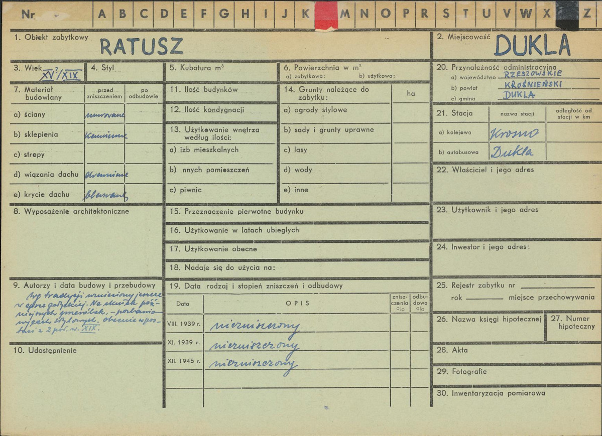 Karta zielona, skan nr 1