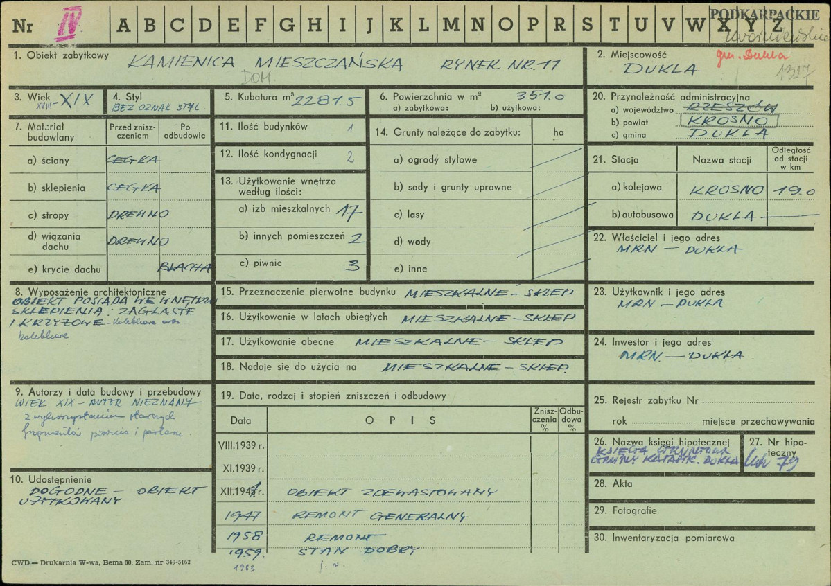 Karta zielona, skan nr 1