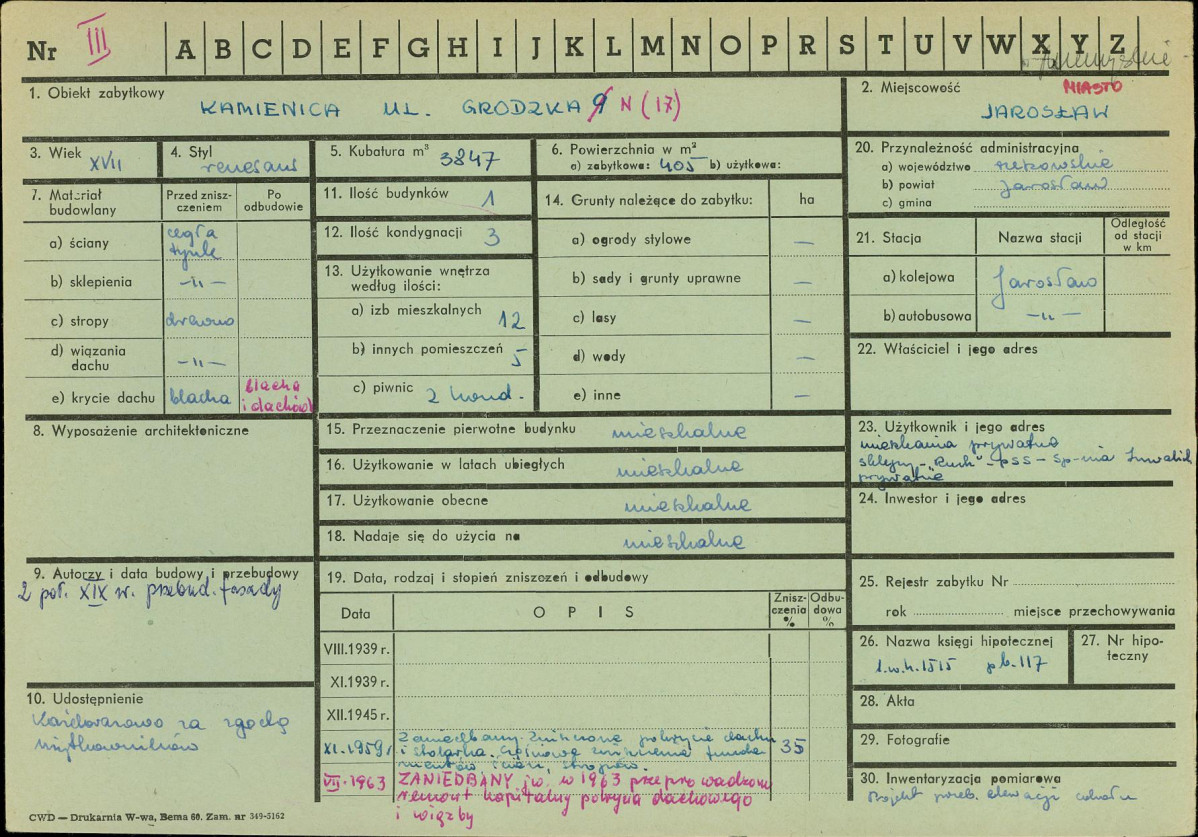 Karta zielona, skan nr 1