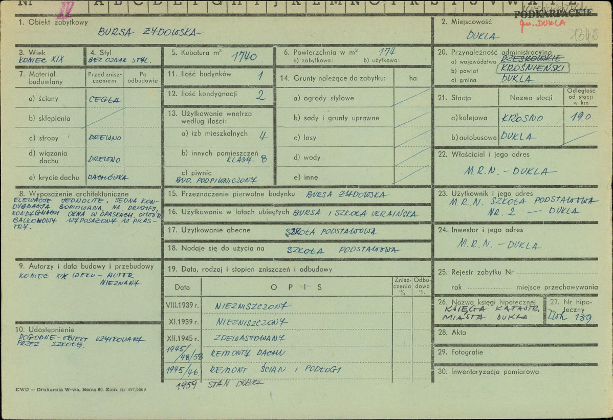 Karta zielona, skan nr 1