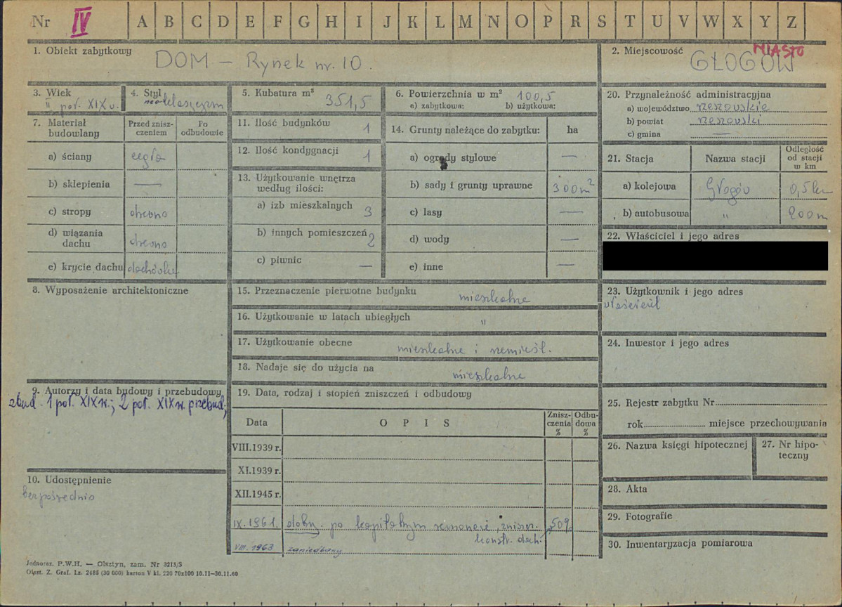 KZ - Karta zielona, skan nr 1