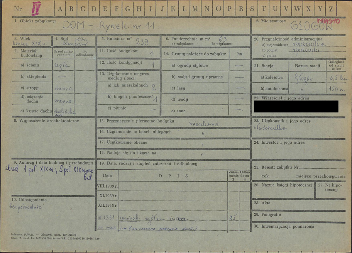 KZ - Karta zielona, skan nr 1