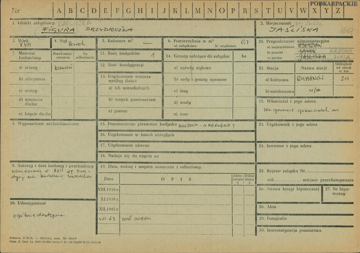 Karta zielona, skan nr 1