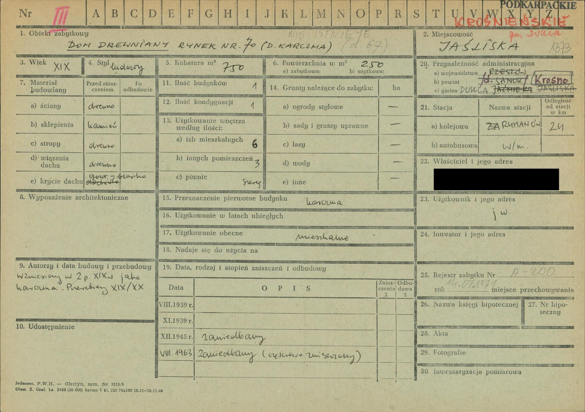 KZ - Karta zielona, skan nr 1