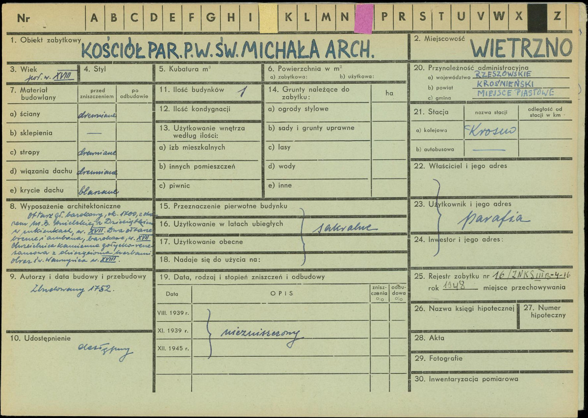 Karta zielona, skan nr 1