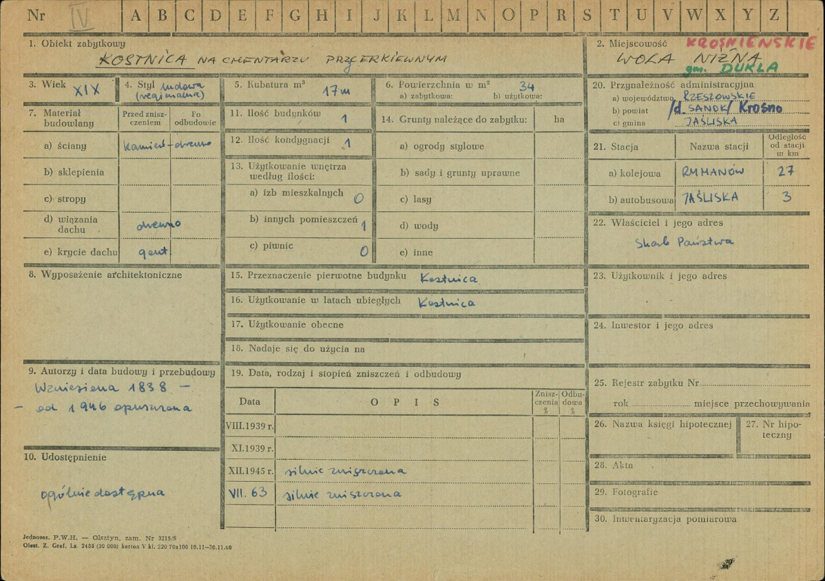 Karta zielona, skan nr 1
