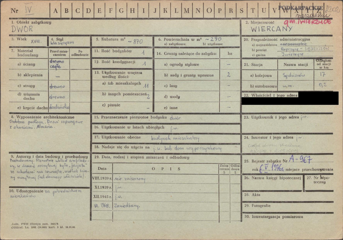 KZ - Karta zielona, skan nr 1