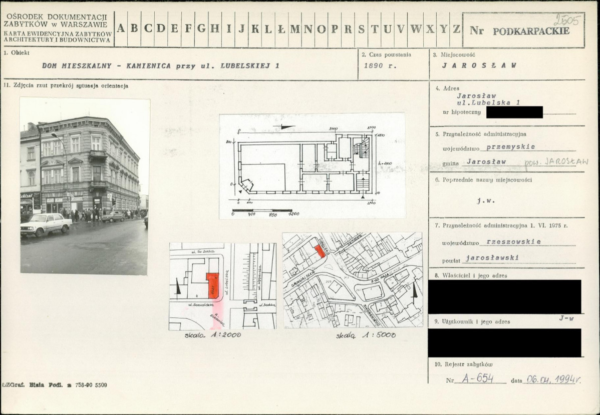 KB - Karta biała, skan nr 1