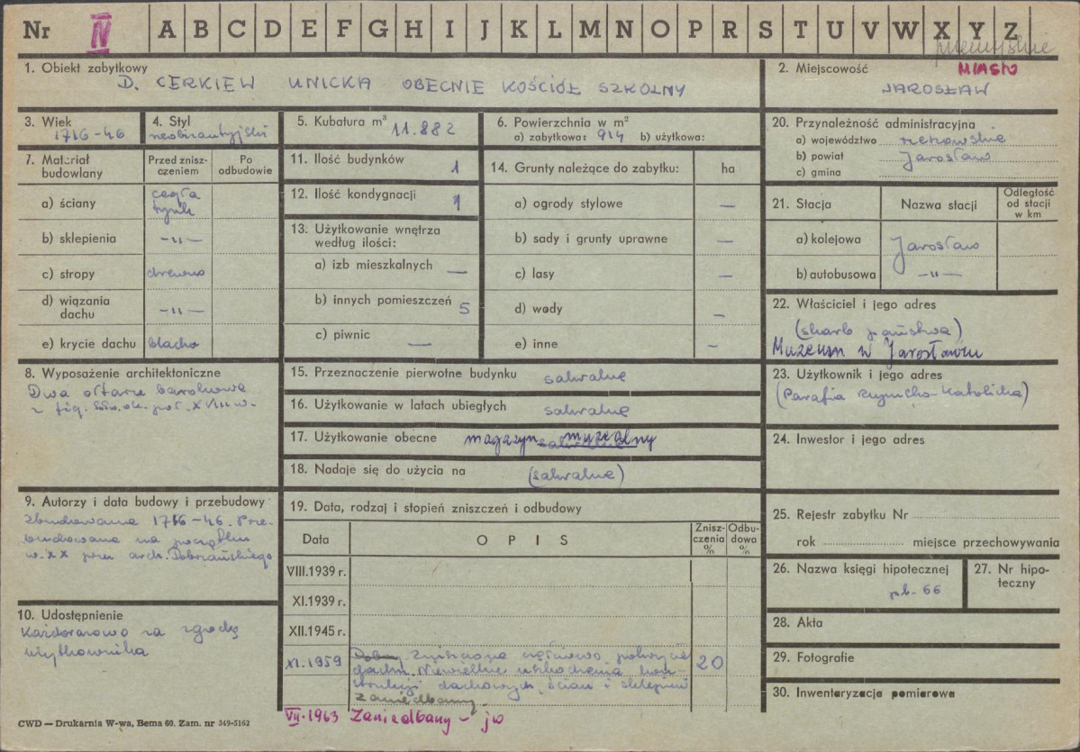 Karta zielona, skan nr 1