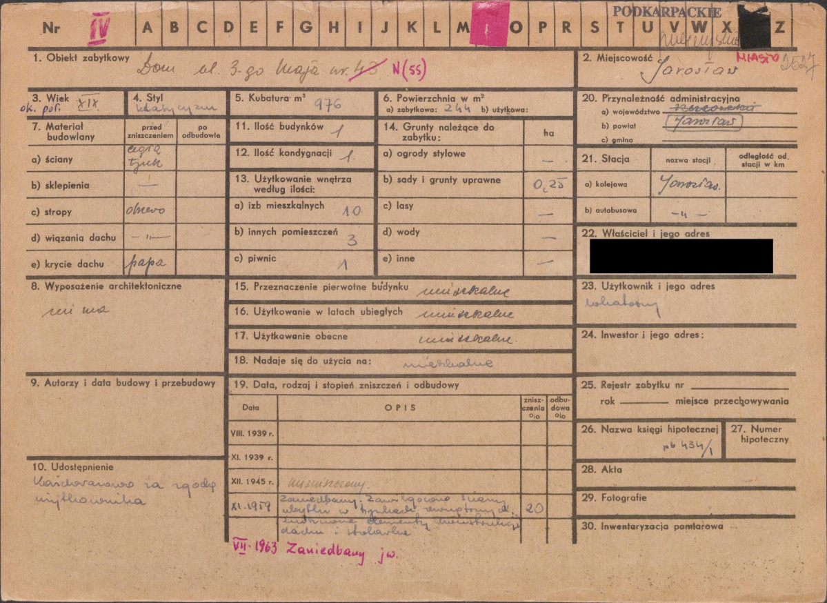 KZ - Karta zielona, skan nr 1