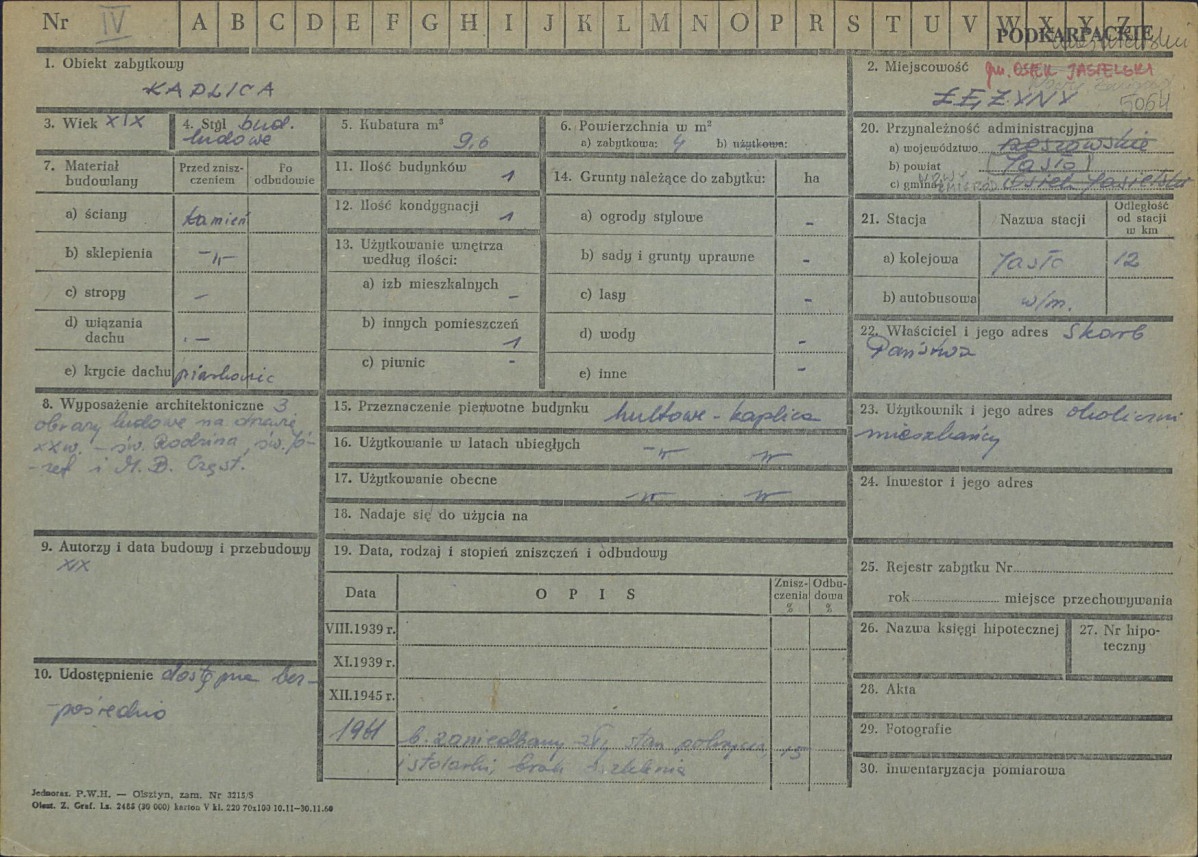 Karta zielona, skan nr 1