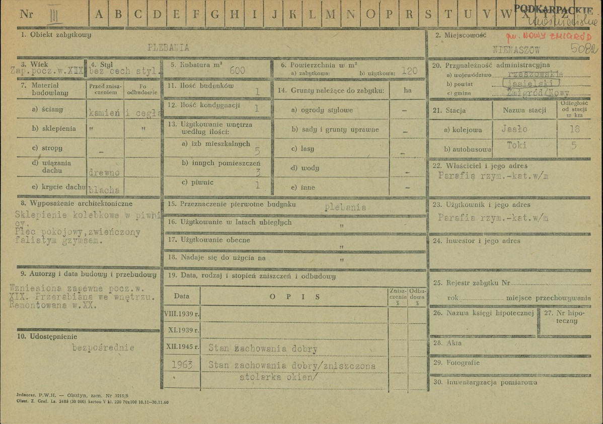 Karta zielona, skan nr 1