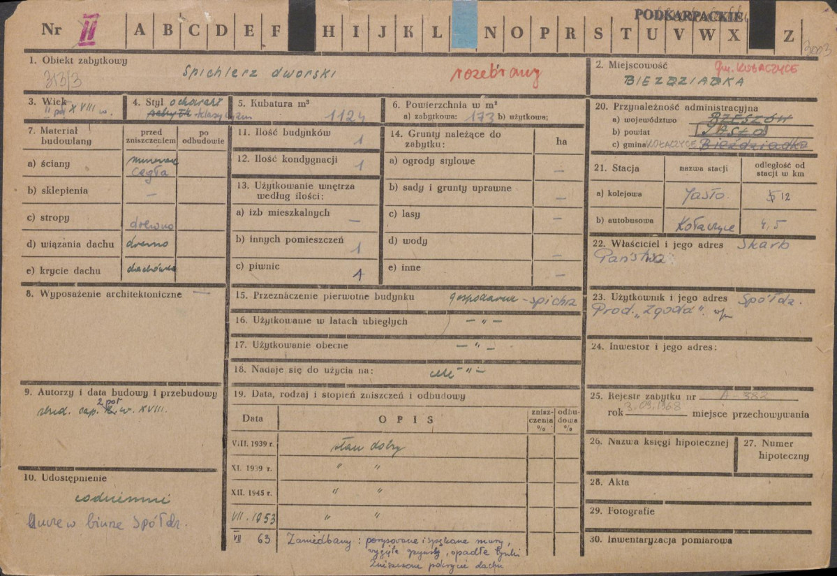 Karta zielona, skan nr 1