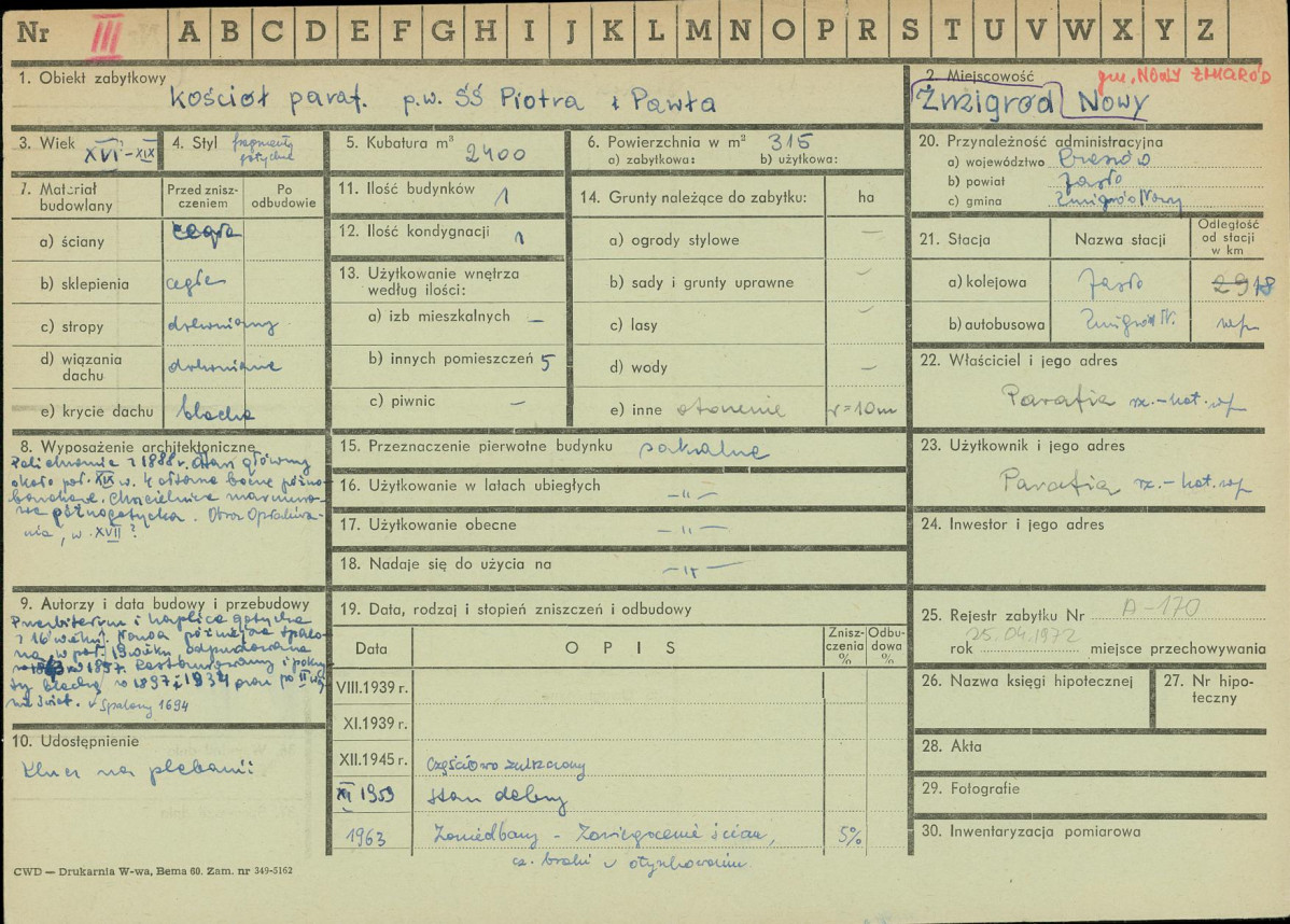 Karta zielona, skan nr 1
