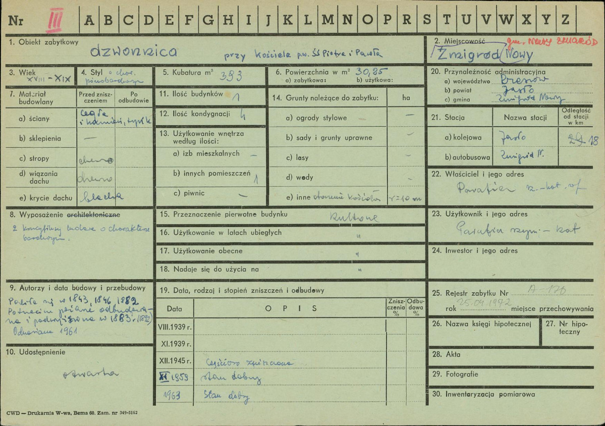 Karta zielona, skan nr 1