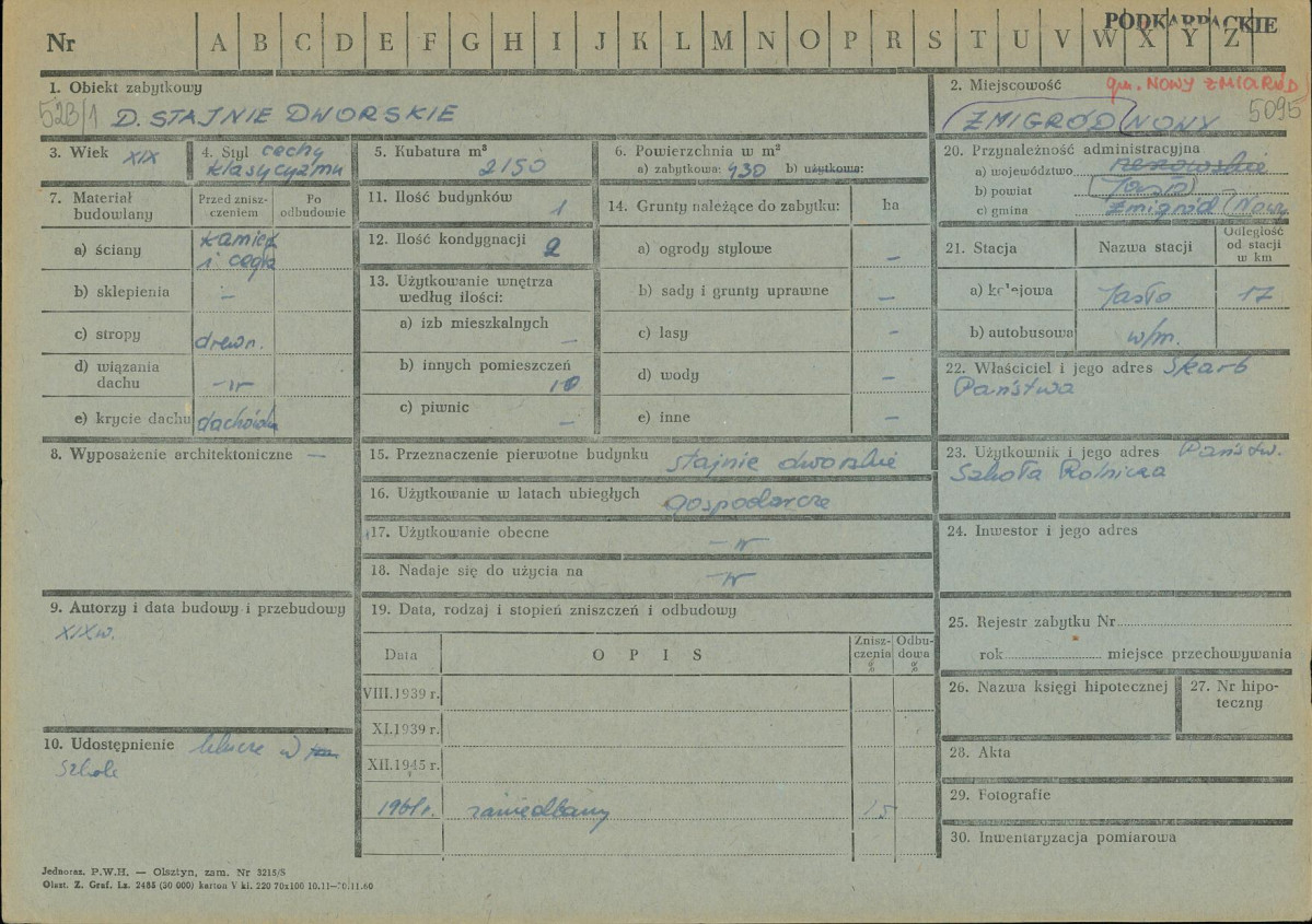 Karta zielona, skan nr 1