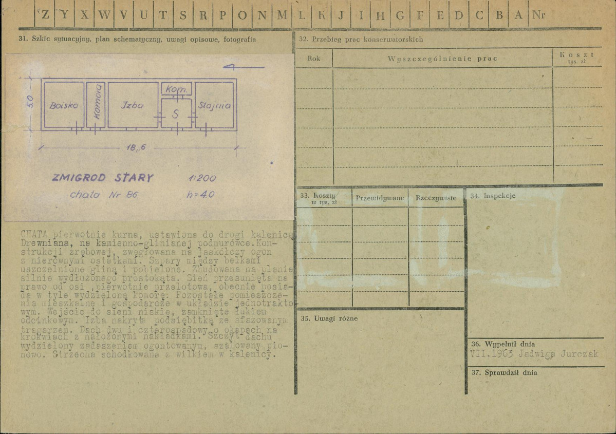 KZ - Karta zielona, skan nr 2
