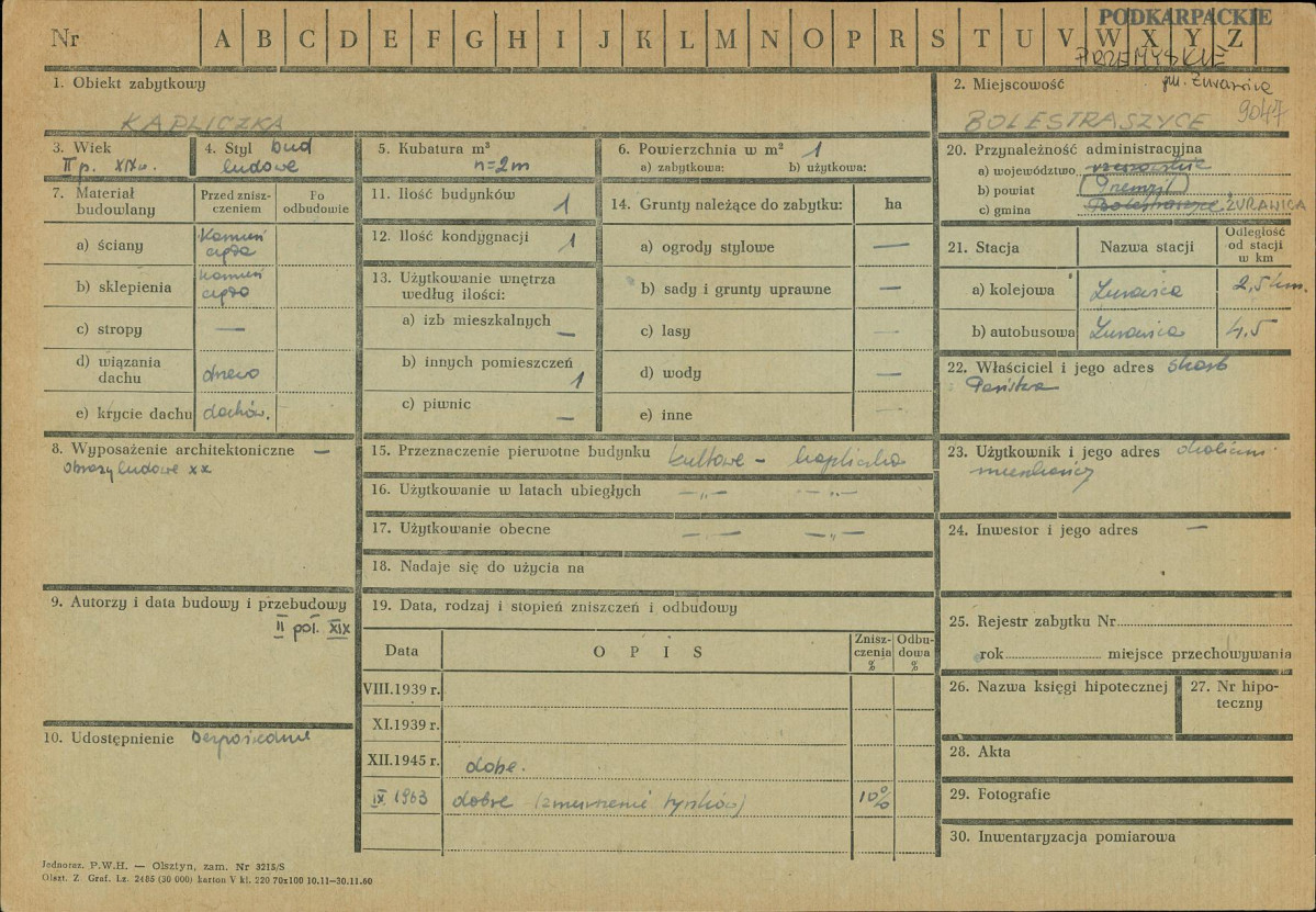Karta zielona, skan nr 1