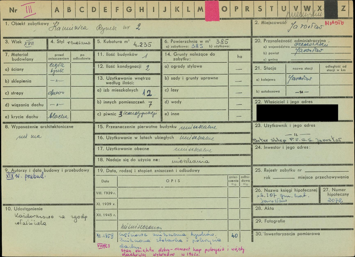 KZ - Karta zielona, skan nr 1