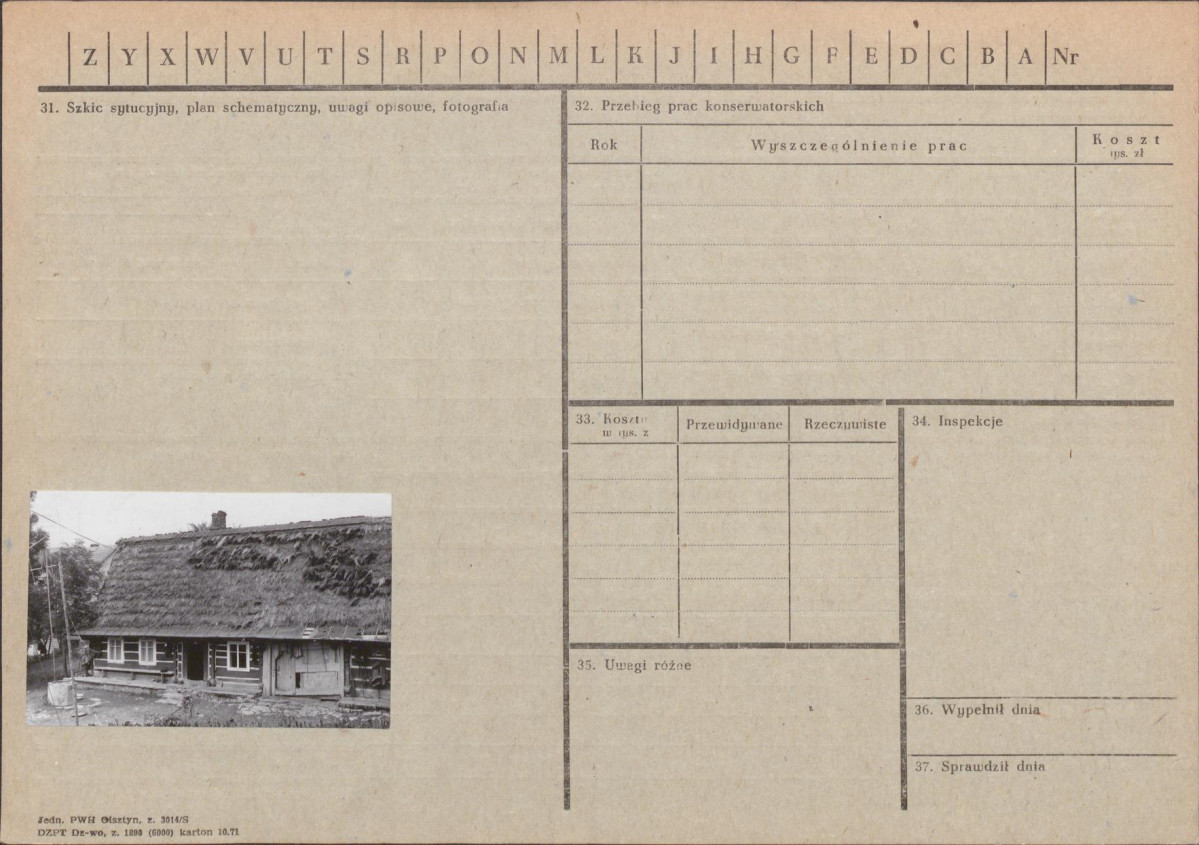 KZ - Karta zielona, skan nr 2
