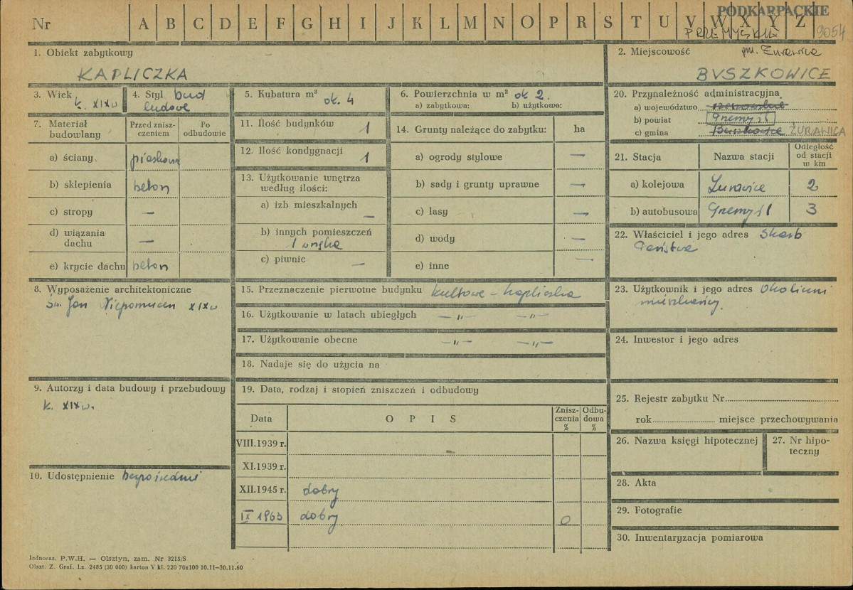 Karta zielona, skan nr 1