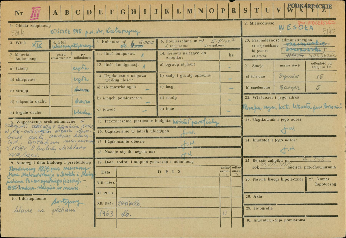 Karta zielona, skan nr 1