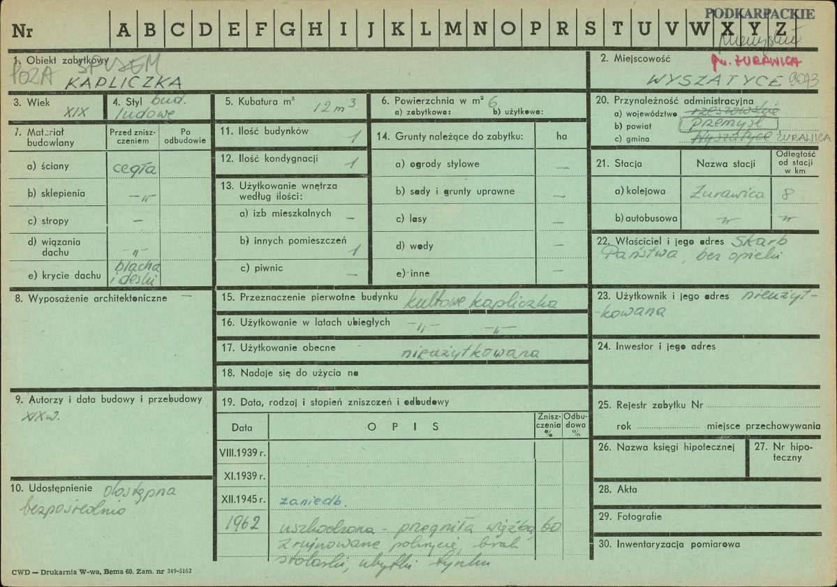 Karta zielona, skan nr 1