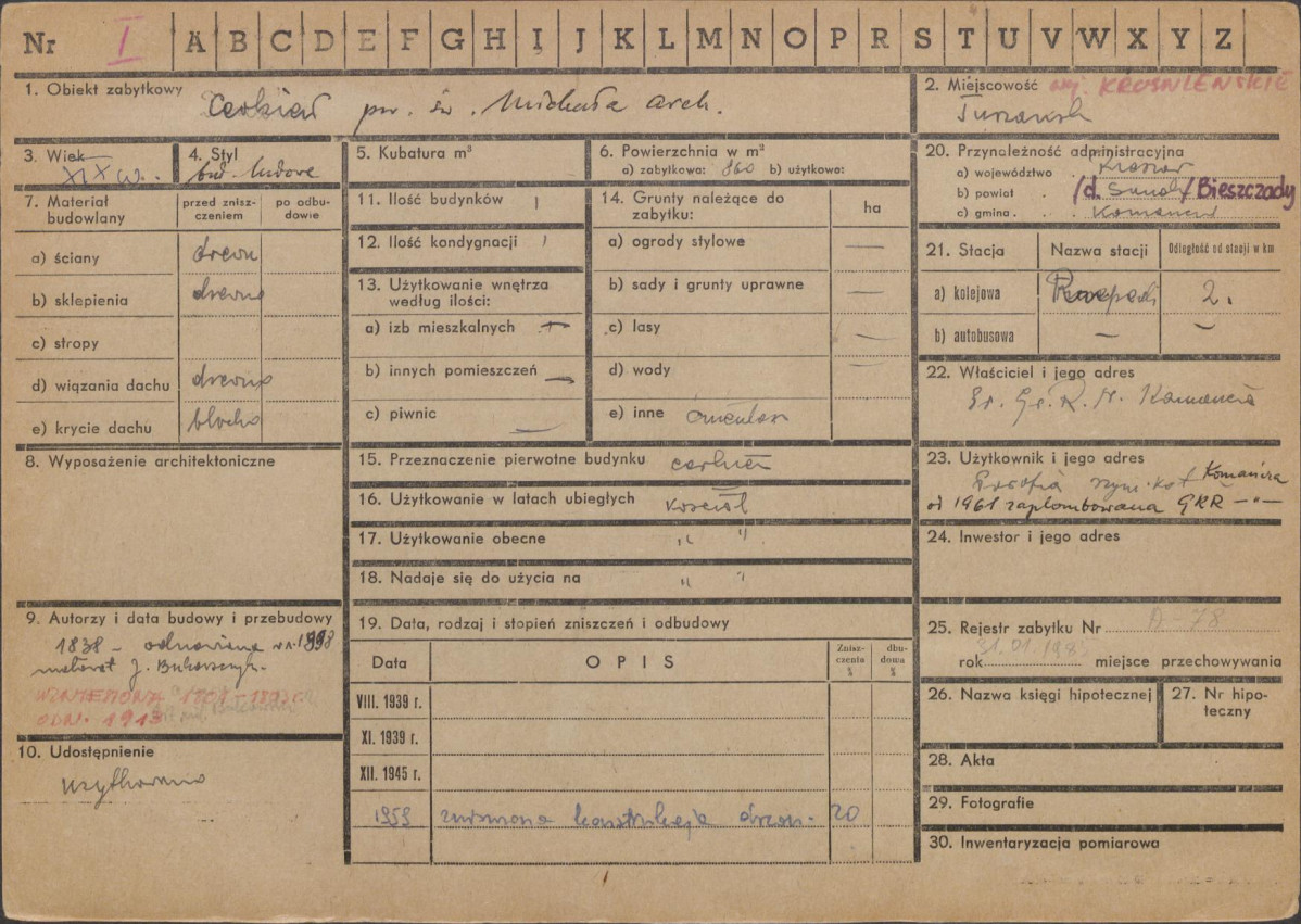 Karta zielona, skan nr 1