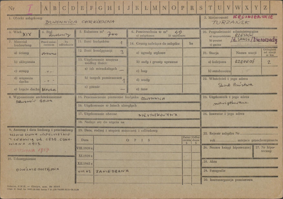 Karta zielona, skan nr 1