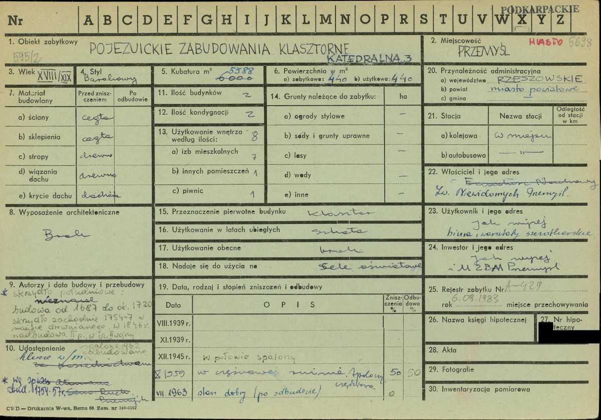 KZ - Karta zielona, skan nr 1