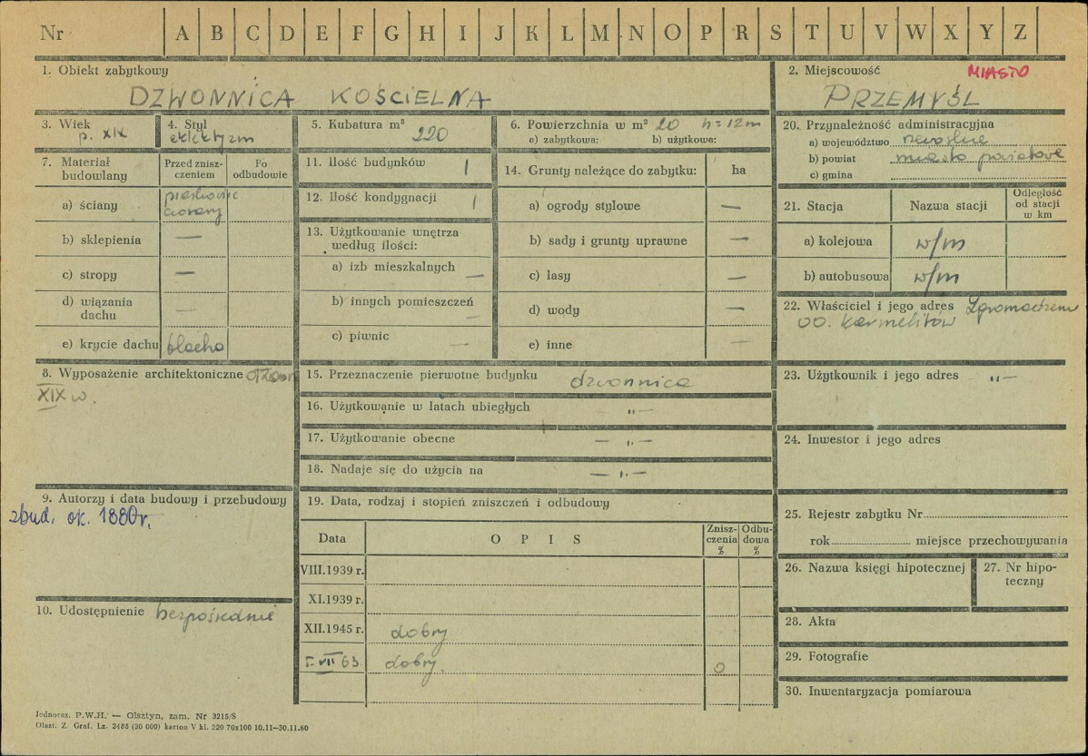 Karta zielona, skan nr 1