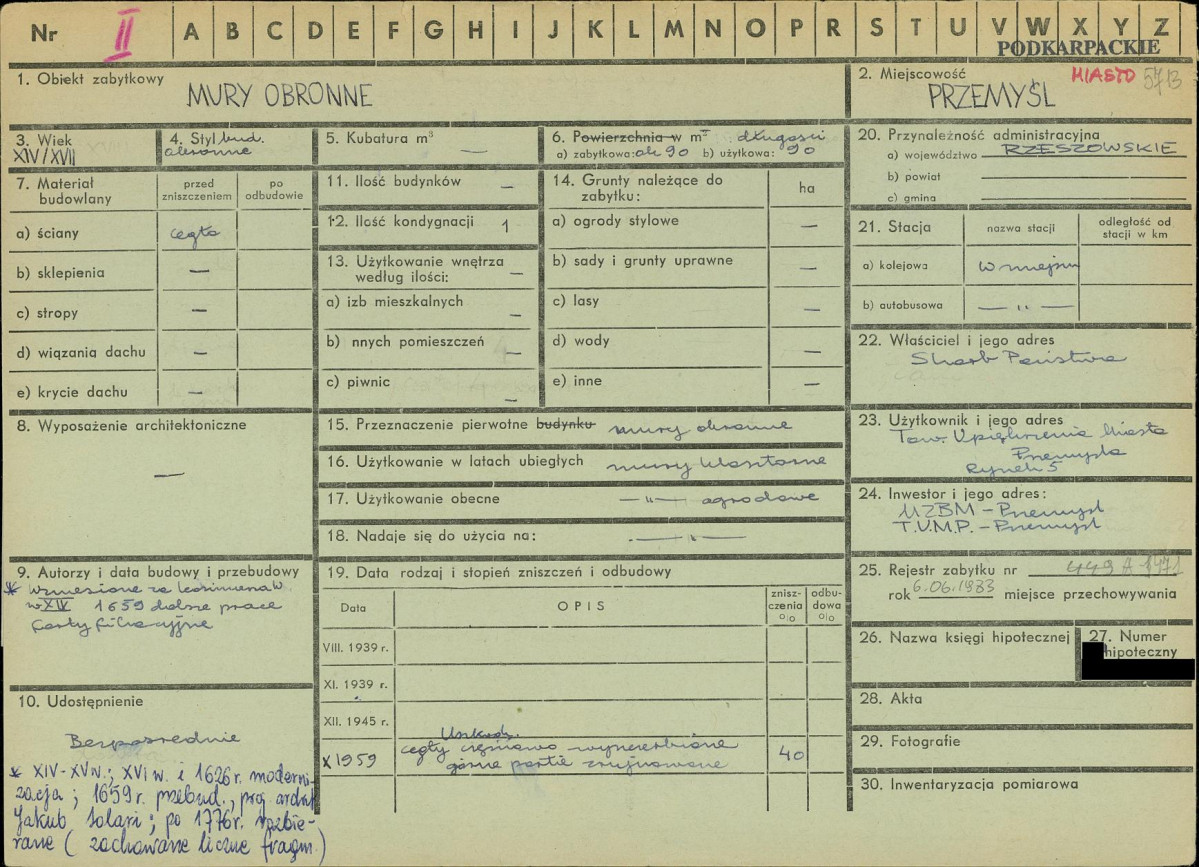 KZ - Karta zielona, skan nr 1