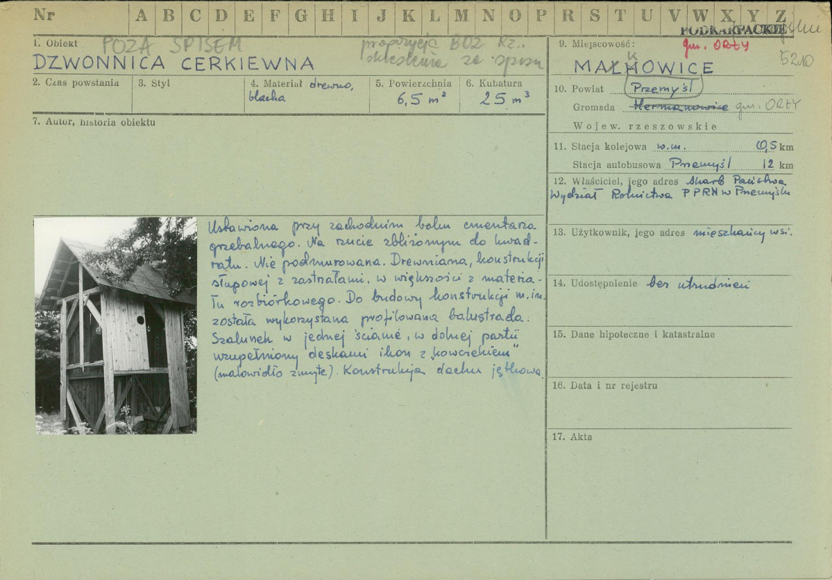 Karta zielona, skan nr 1