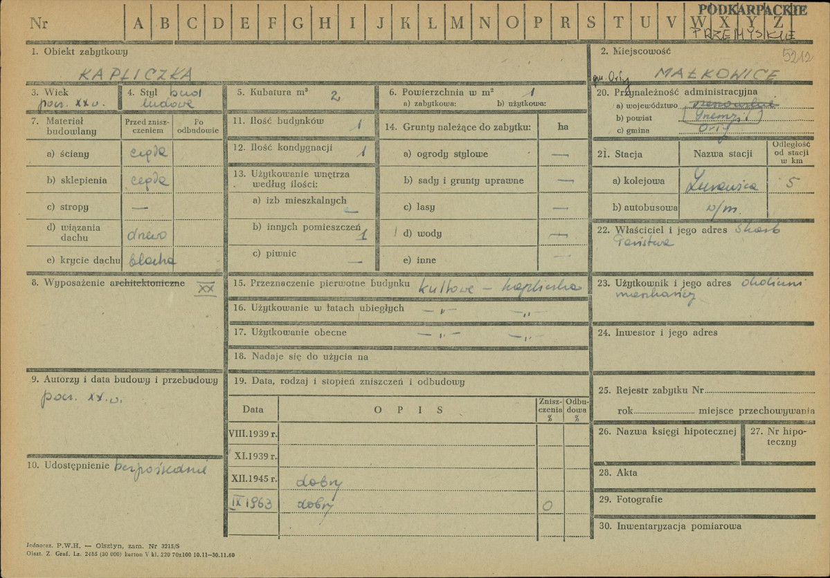 Karta zielona, skan nr 1