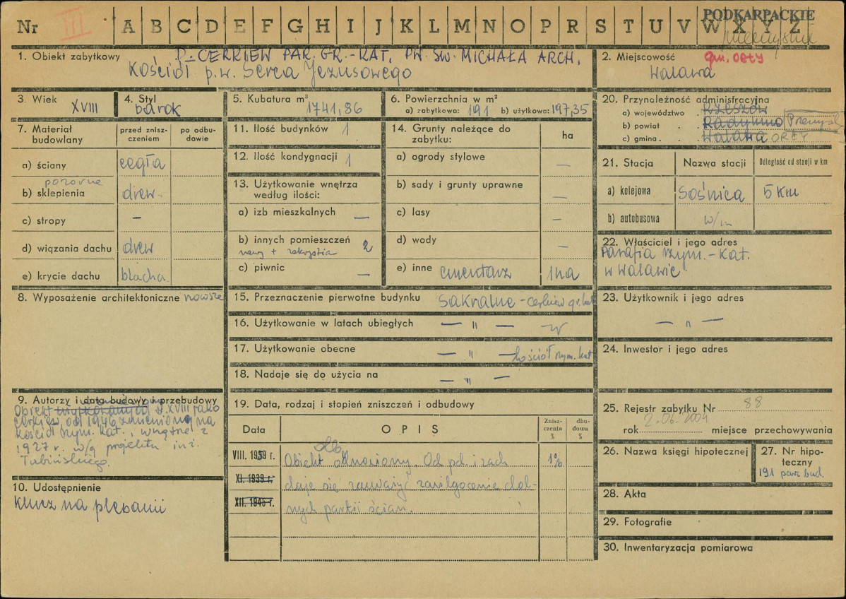 Karta zielona, skan nr 1