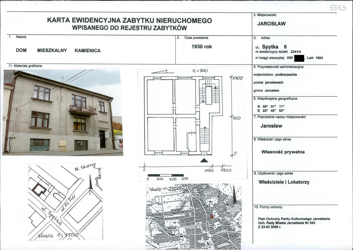 KB - Karta biała, skan nr 1