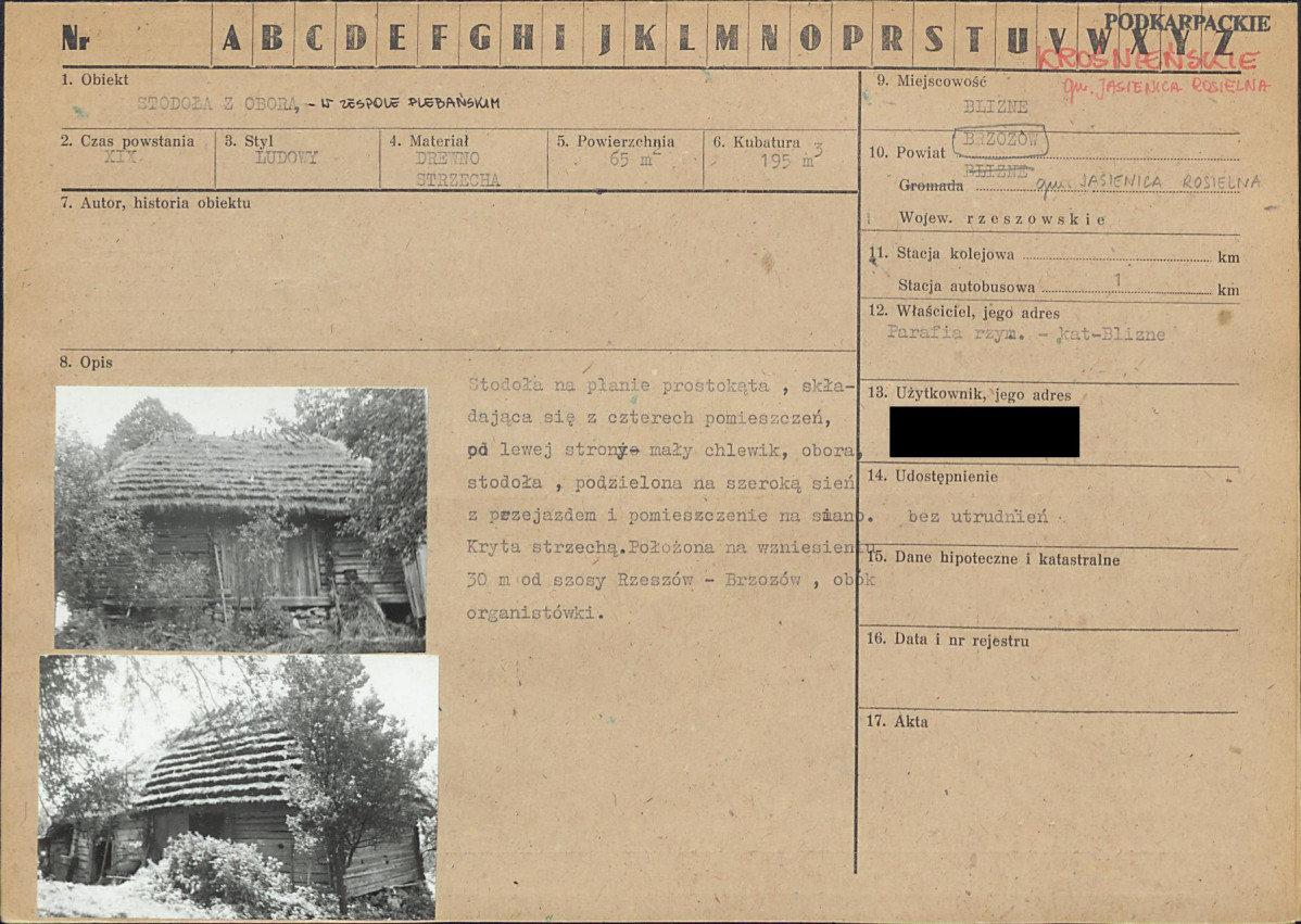 KZ - Karta zielona, skan nr 1