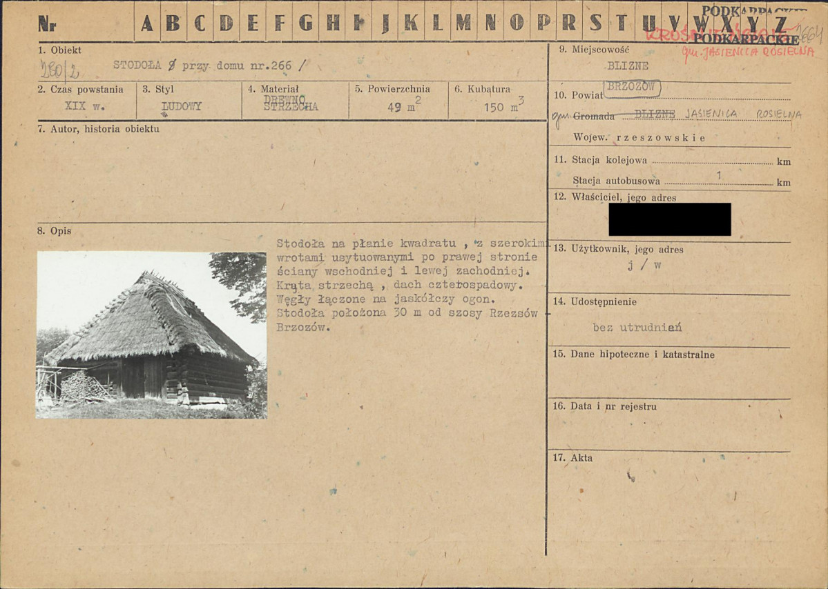 KZ - Karta zielona, skan nr 1