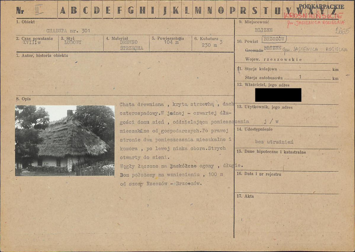 KZ - Karta zielona, skan nr 1