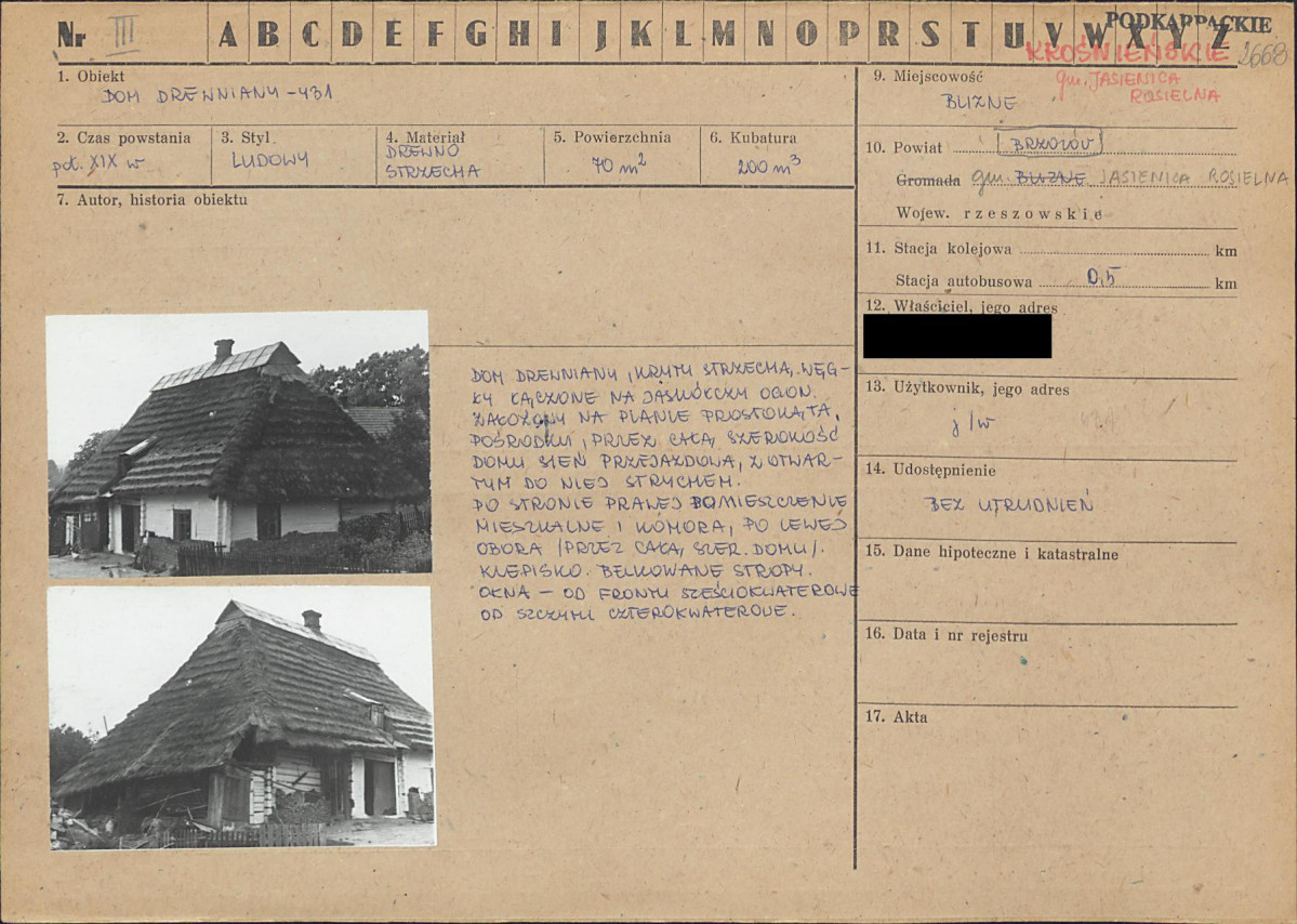 KZ - Karta zielona, skan nr 1