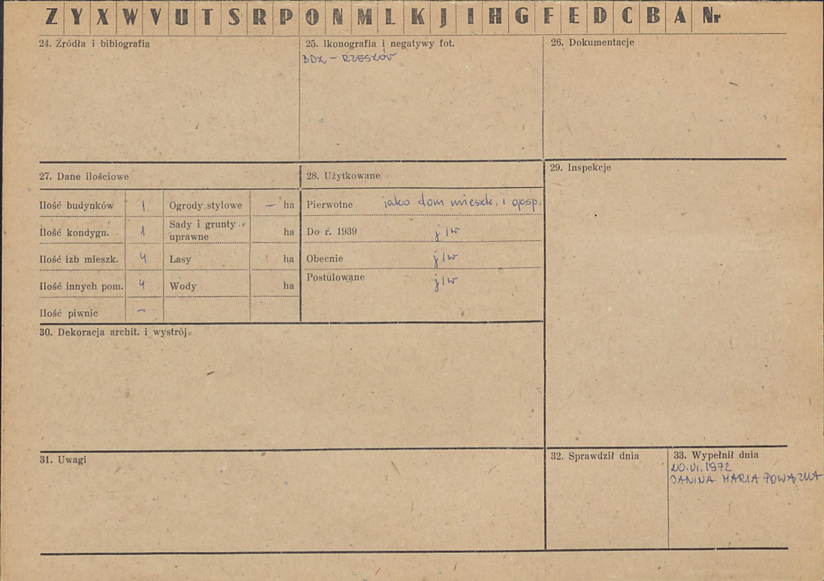 KZ - Karta zielona, skan nr 4
