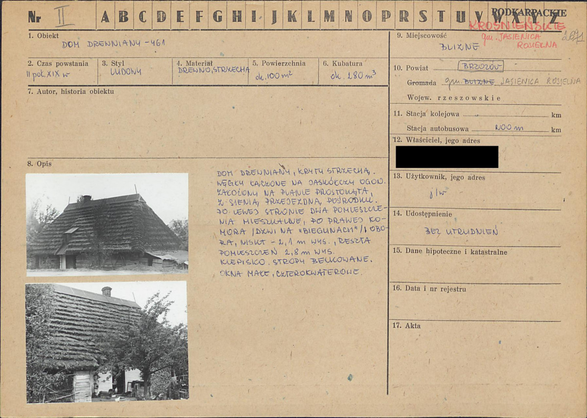 KZ - Karta zielona, skan nr 1