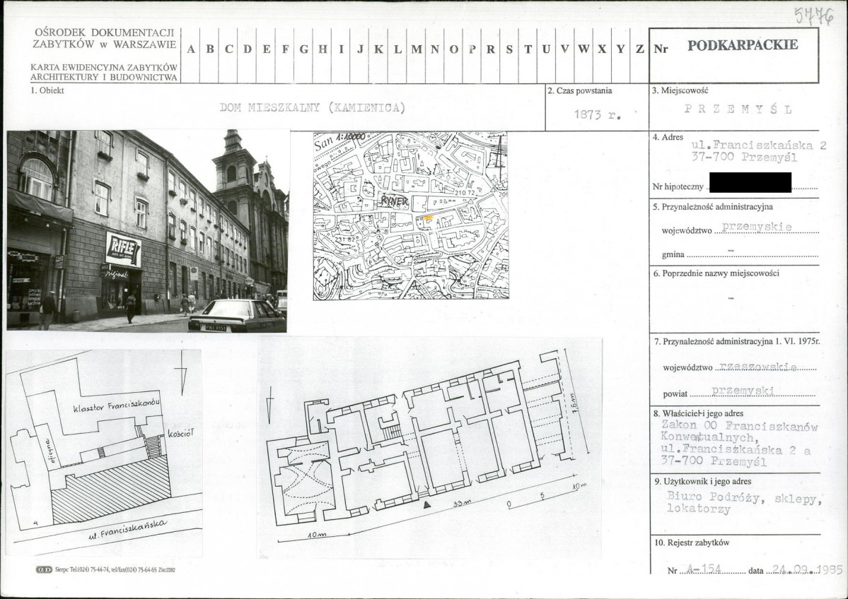 KB - Karta biała, skan nr 1