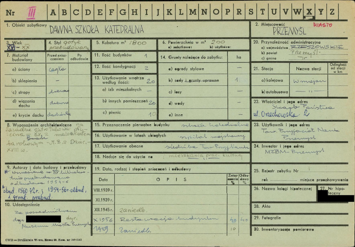 KZ - Karta zielona, skan nr 1