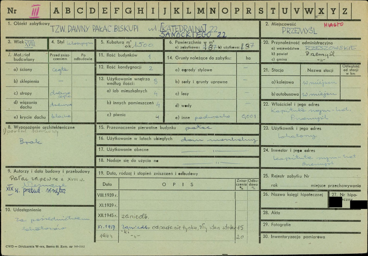 KZ - Karta zielona, skan nr 1